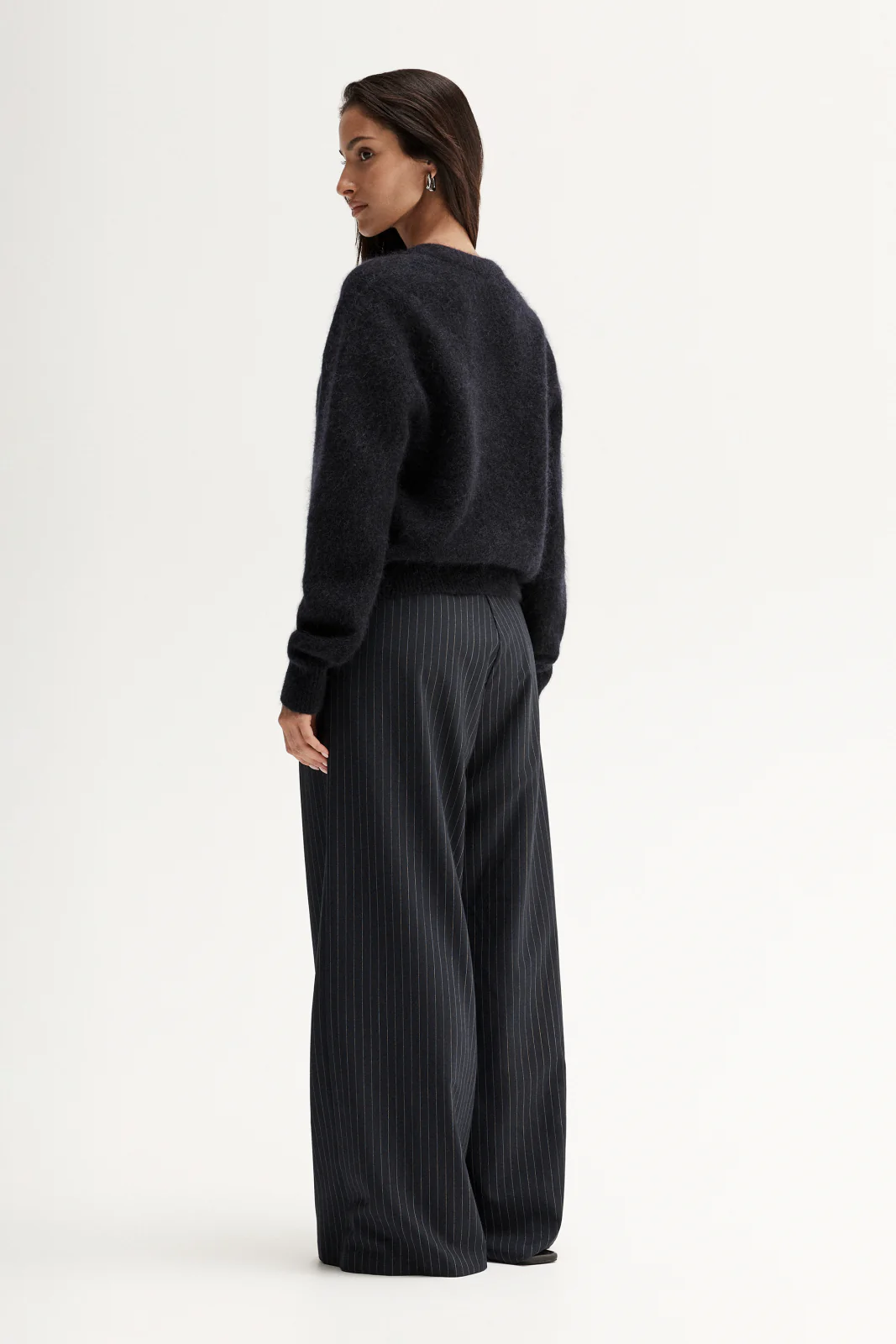 Abigail Knit Cardigan Midnight Navy - Image 5