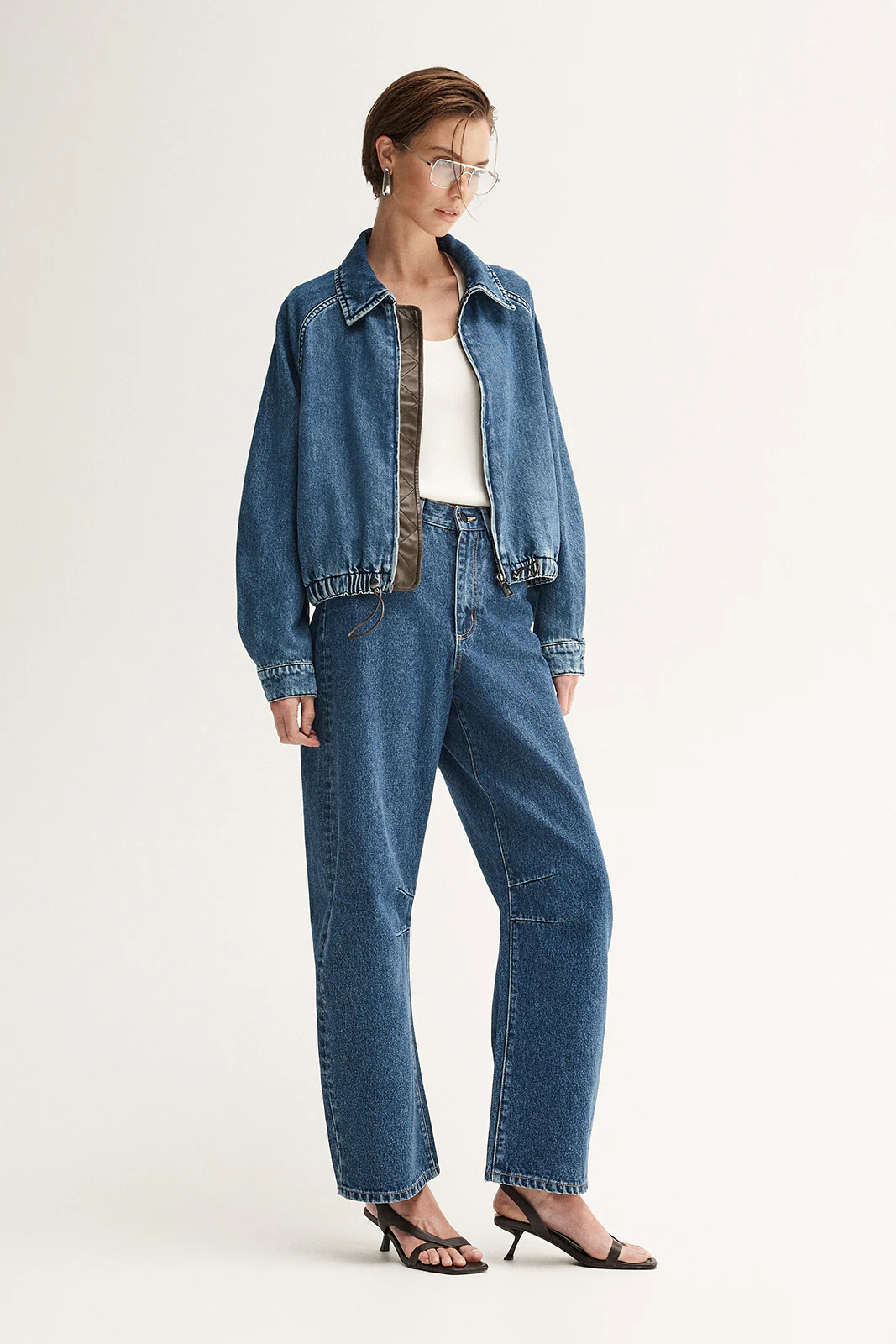 Addison Denim Jacket Dark Indigo - Image 4