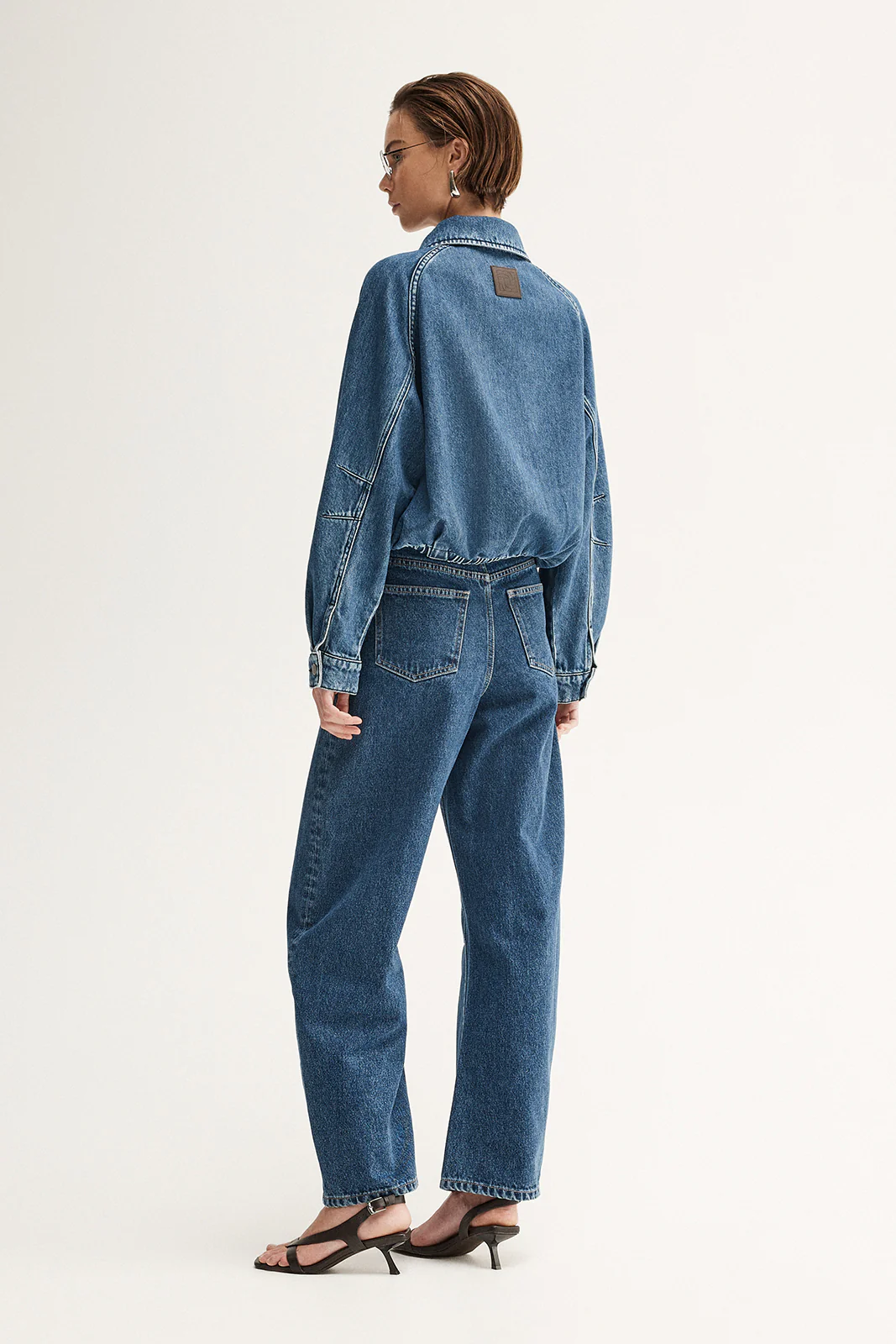 Addison Denim Jacket Dark Indigo - Image 5