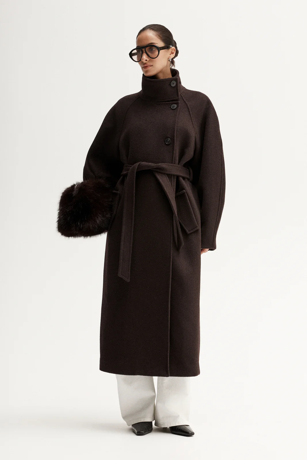 Angelica Coat Chocolate - Image 4