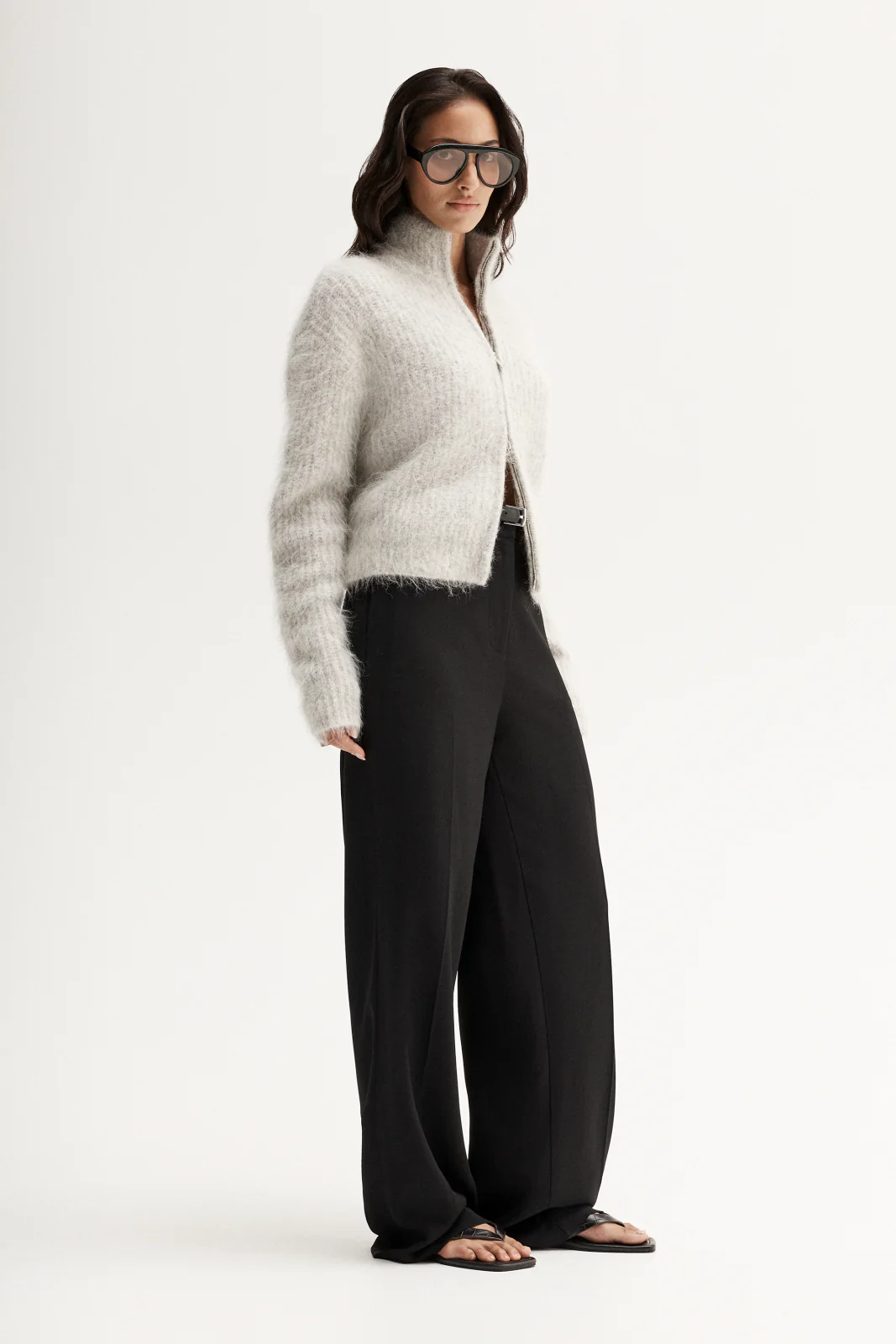 Arden Knit Cardigan Whitemarle - Image 4