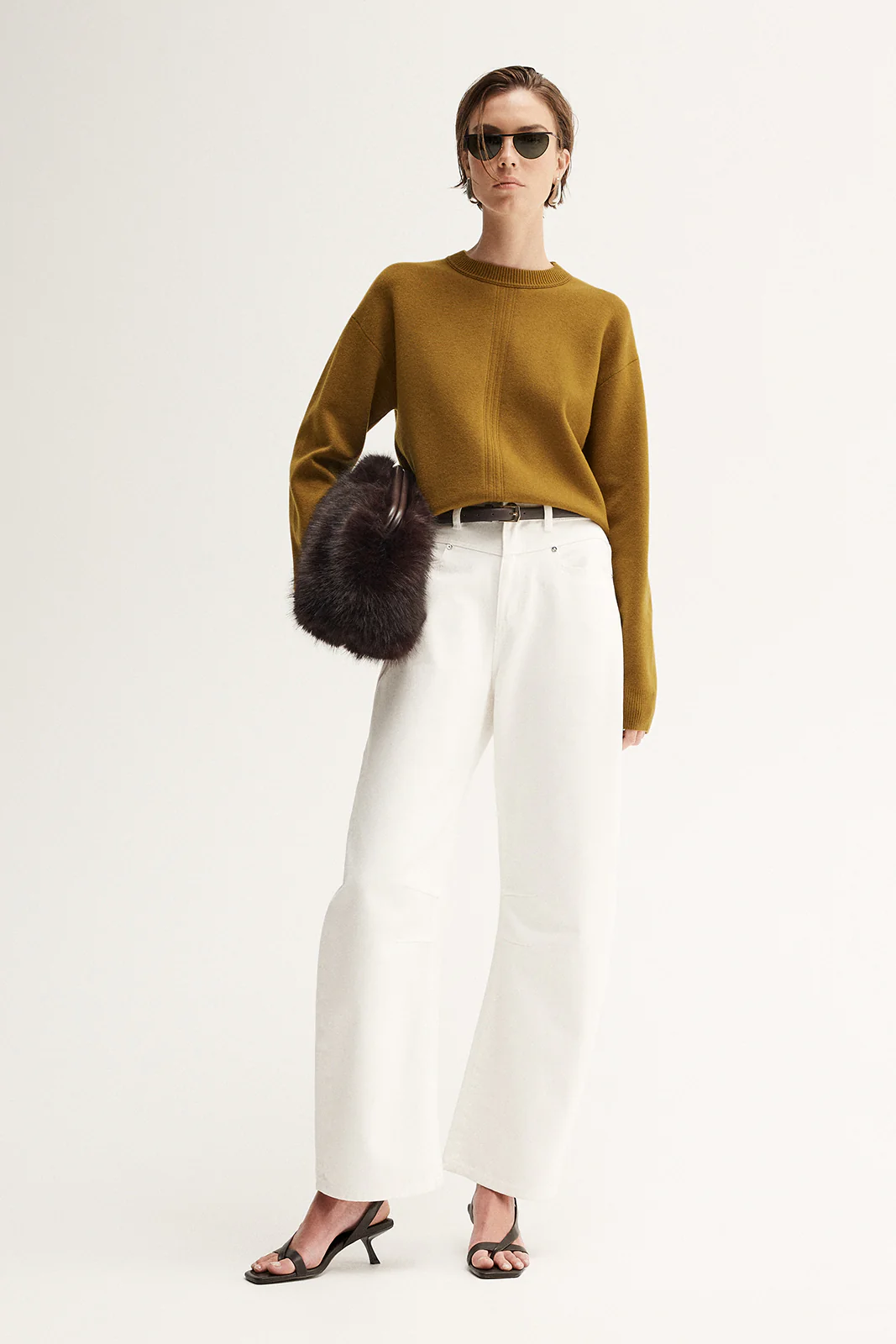 Bailey Knit Jumper Moss