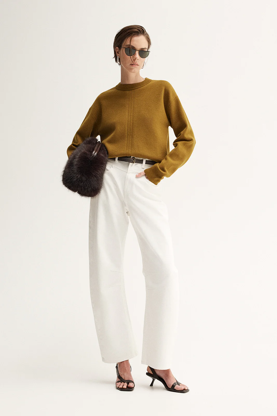 Bailey Knit Jumper Moss - Image 3