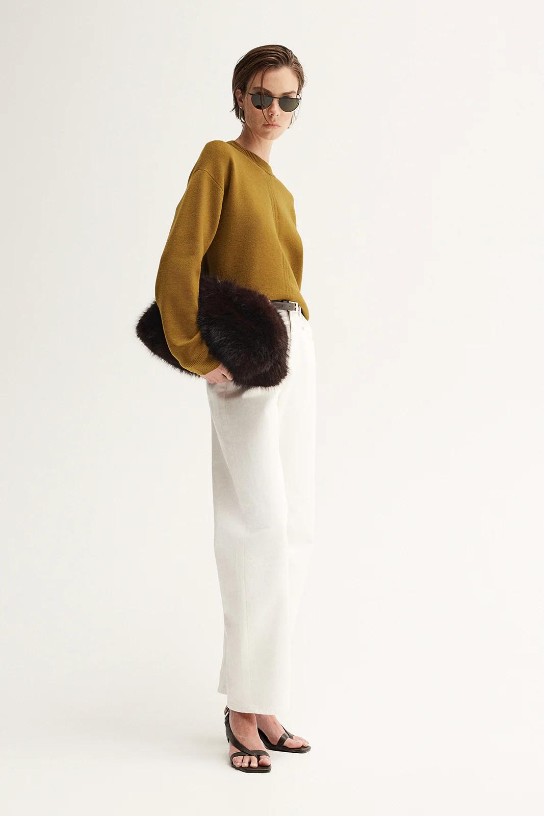 Bailey Knit Jumper Moss - Image 4