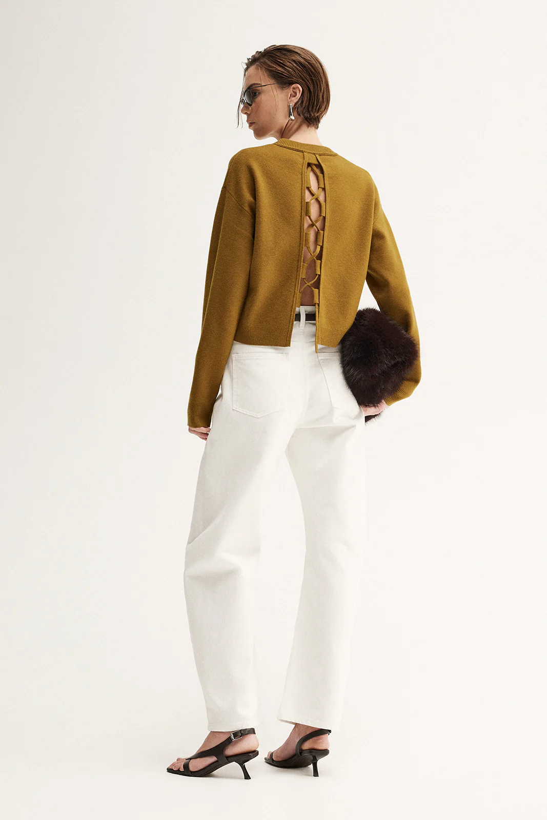 Bailey Knit Jumper Moss - Image 5