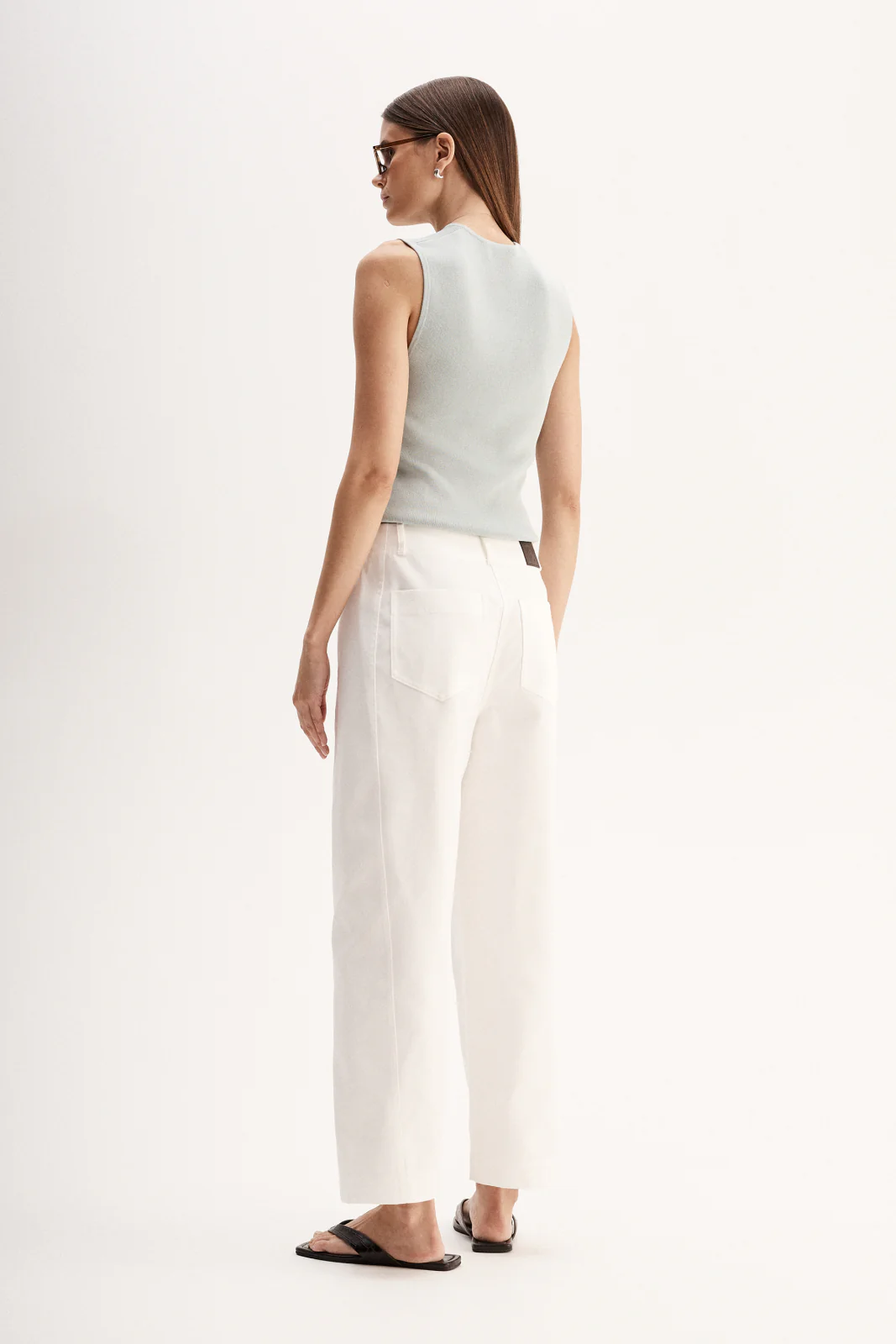 Blair Knit Top Light Blue - Image 5