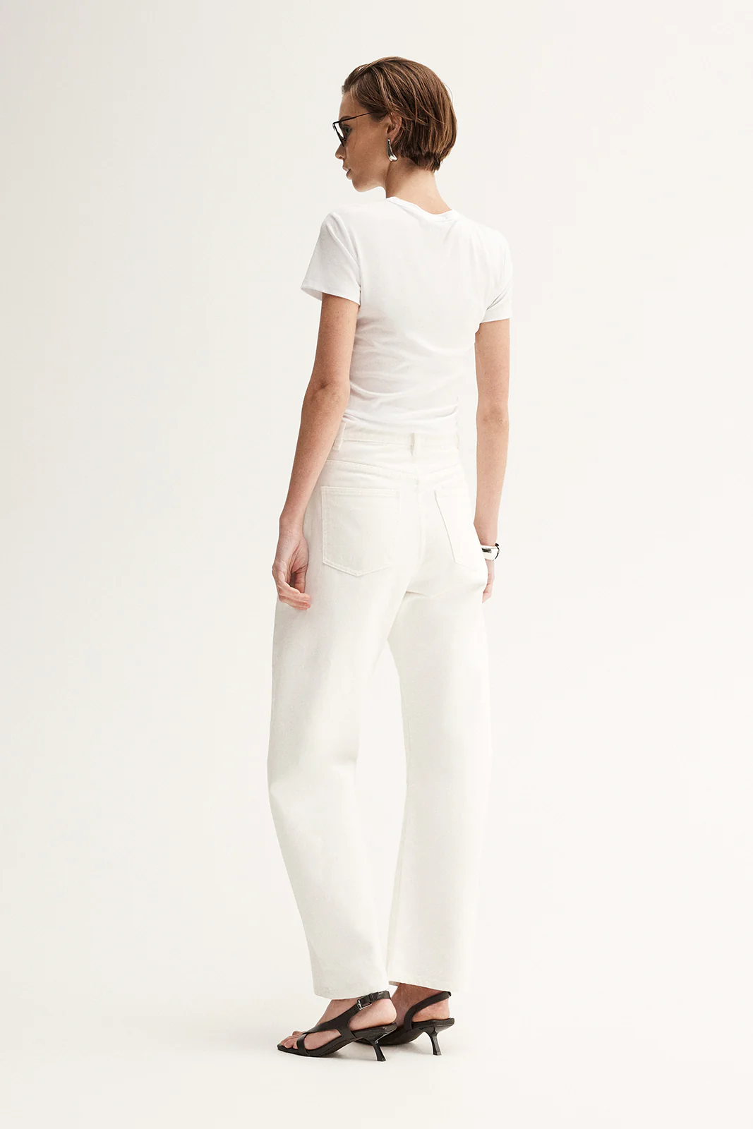 Bonnie Fitted Tee White - Image 6