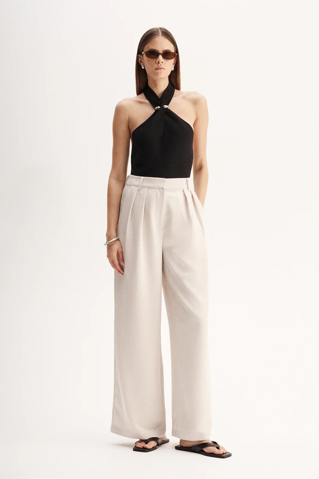 Chassidy Pant Ecru - Image 3