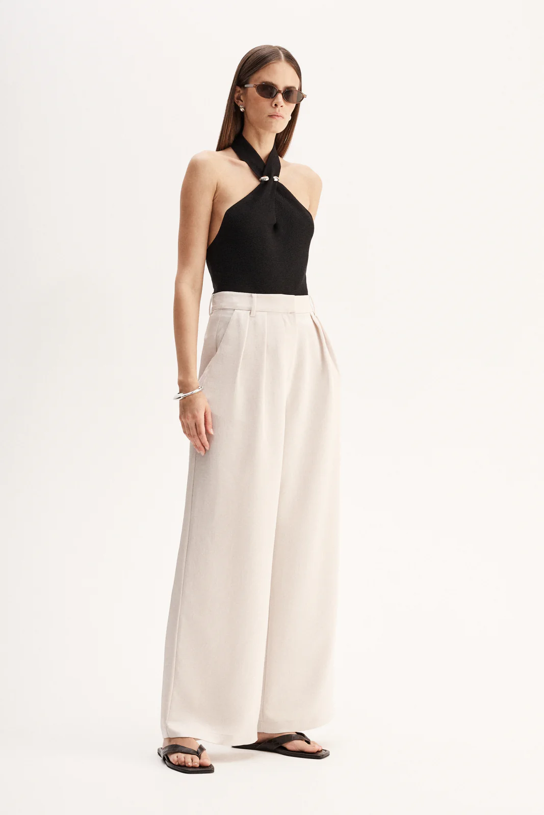 Chassidy Pant Ecru - Image 4