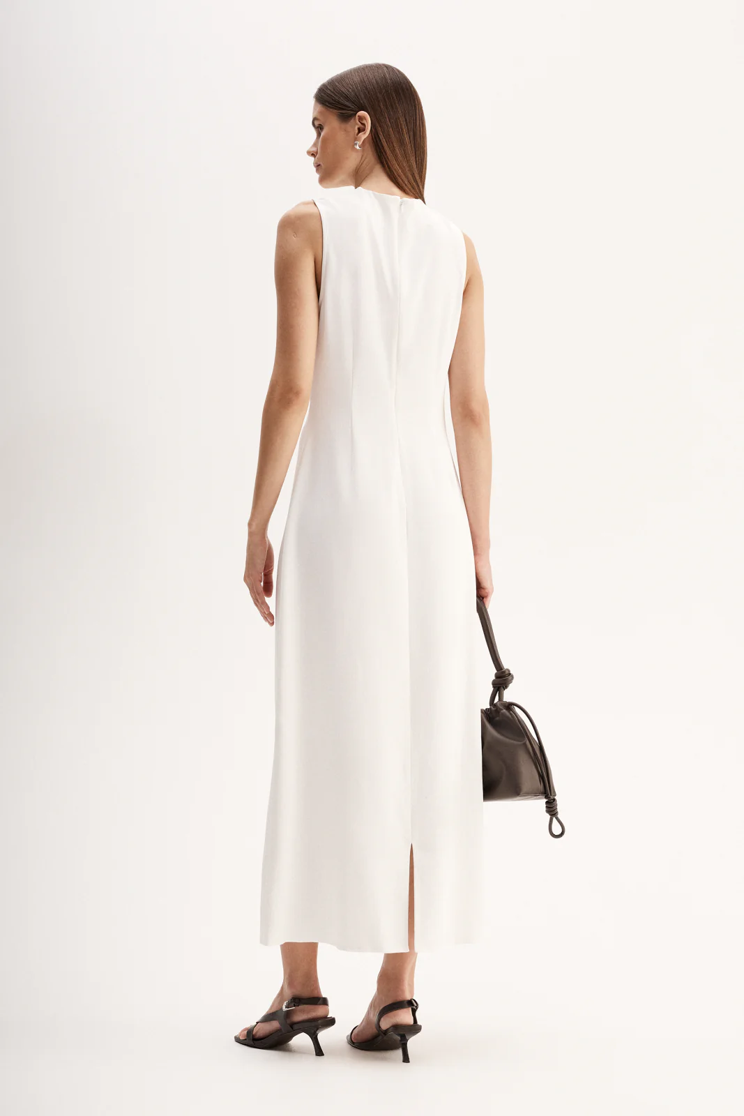 Christabel Maxi Dress White - Image 3