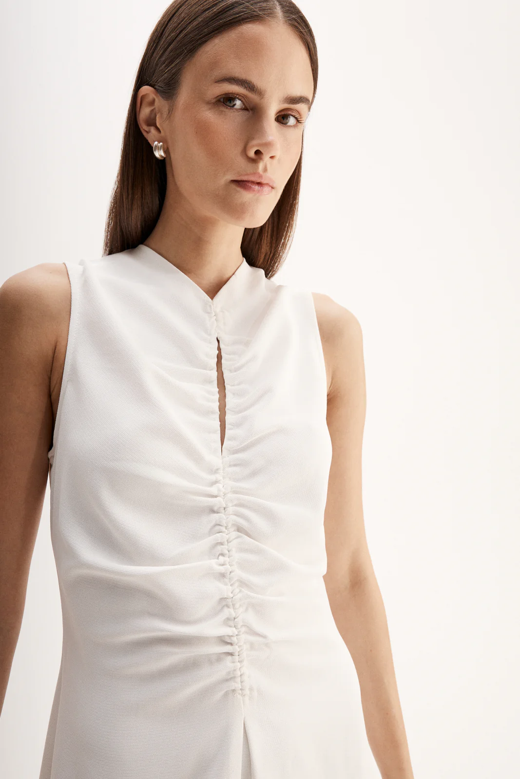 Christabel Maxi Dress White - Image 5