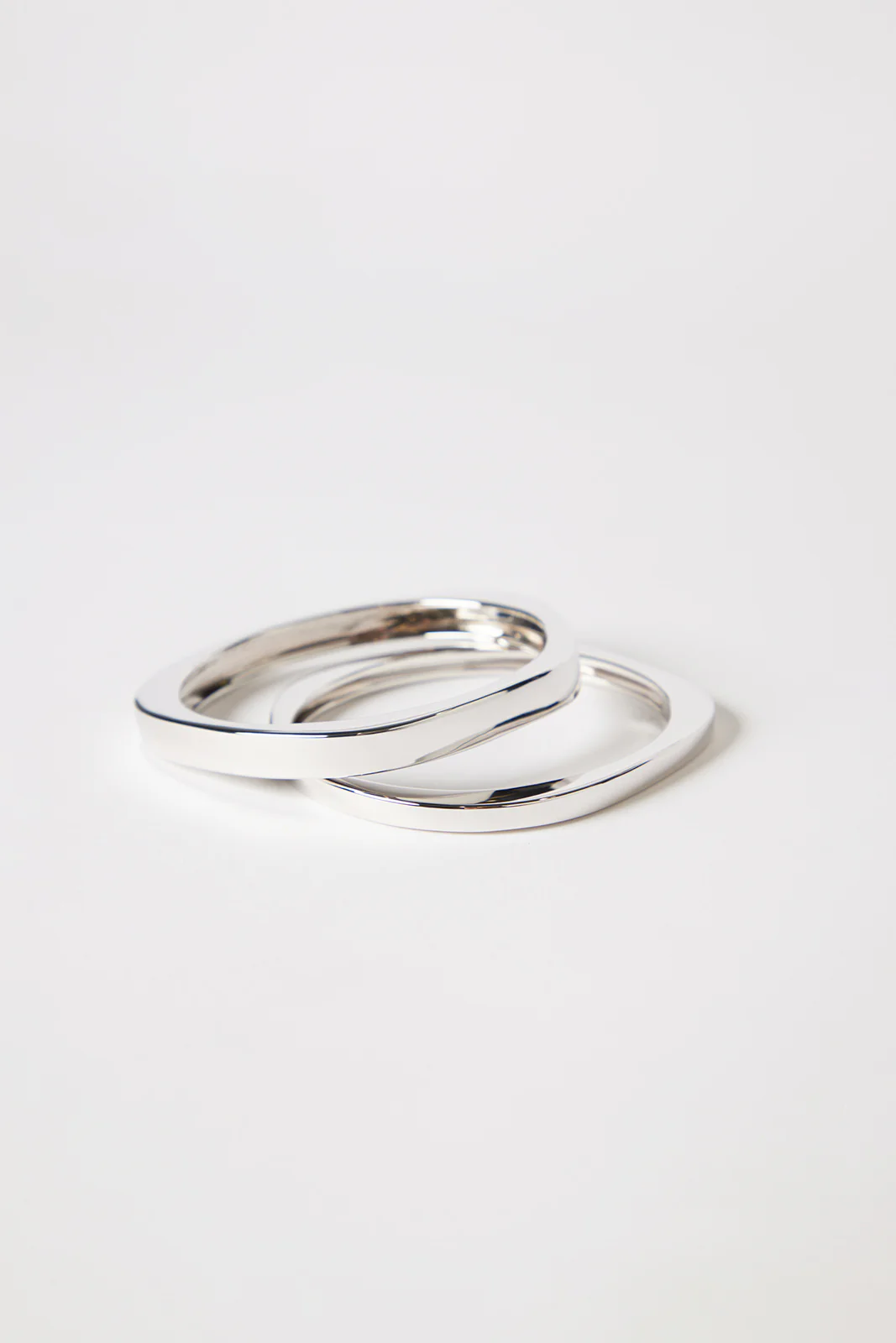 Chroma Bangle Stack Silver - Image 3