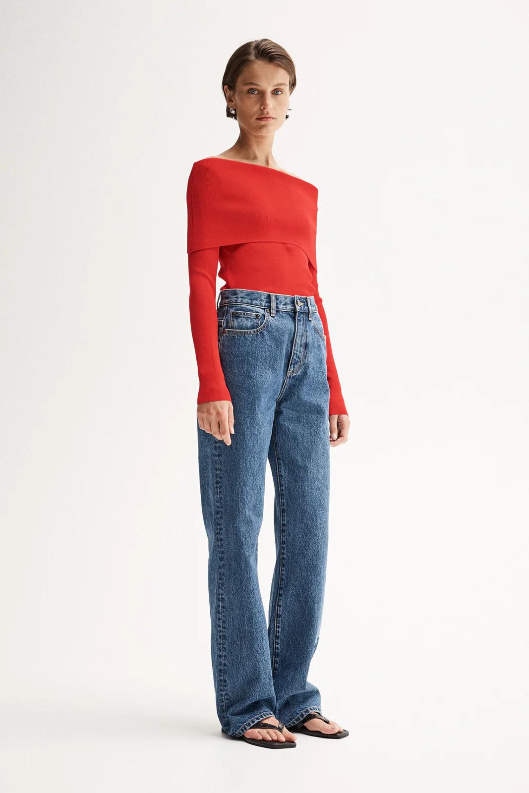 Cobalt Knit Top Red - Image 3