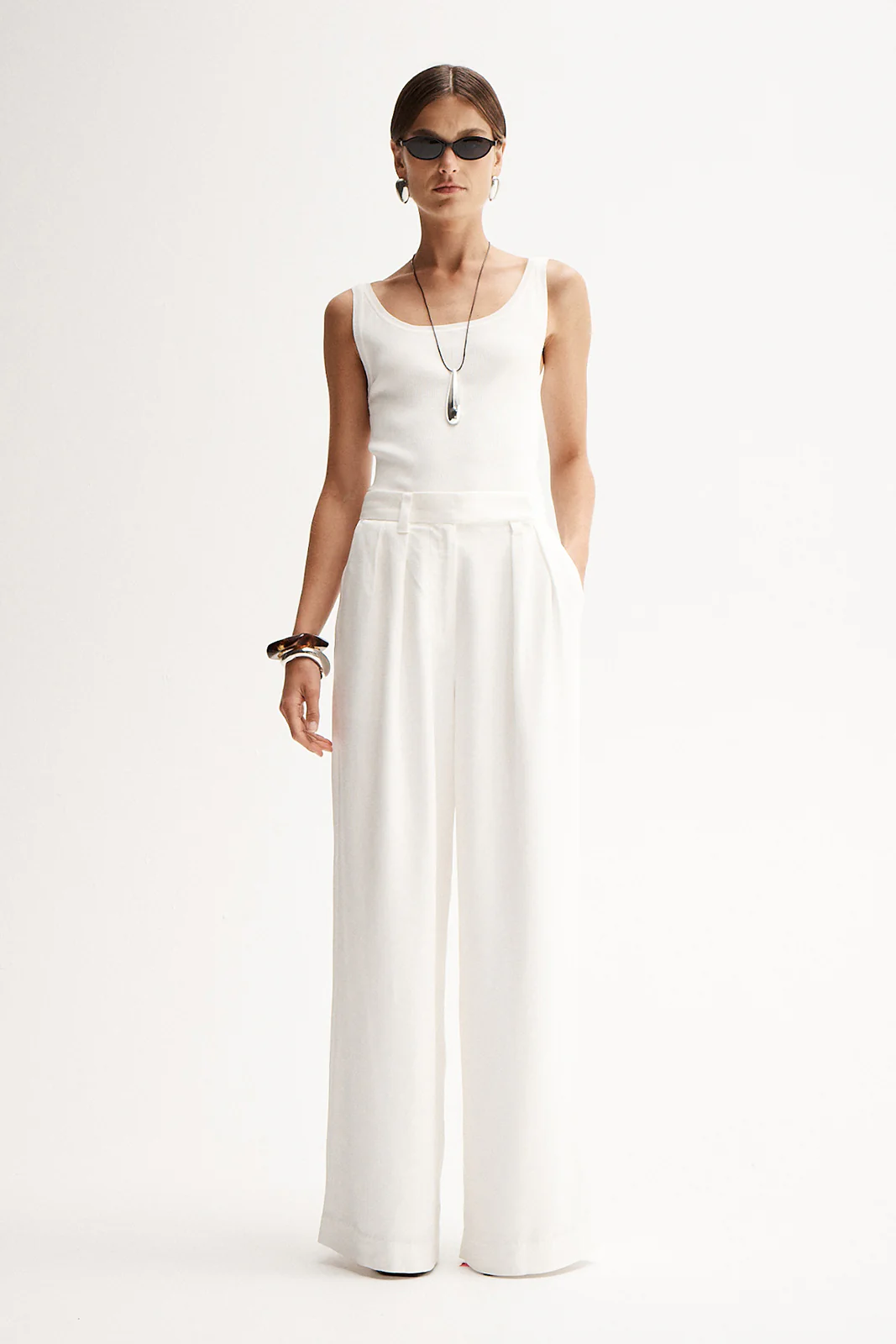 Coralie Knit Top White - Image 3
