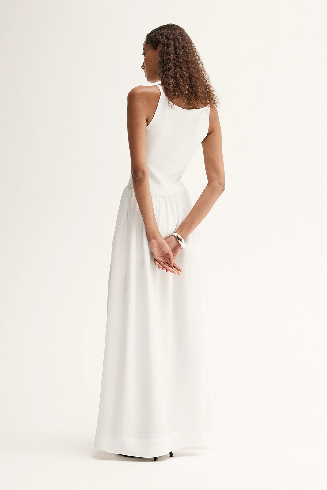 Dana Maxi Dress White - Image 5