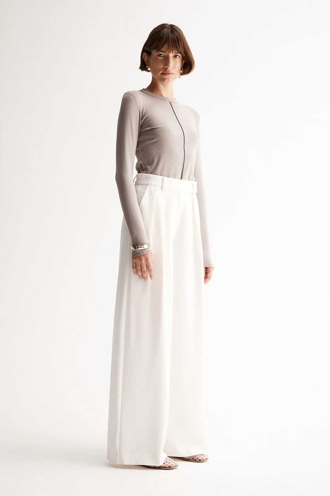 Elise Top Almond Marle - Image 3