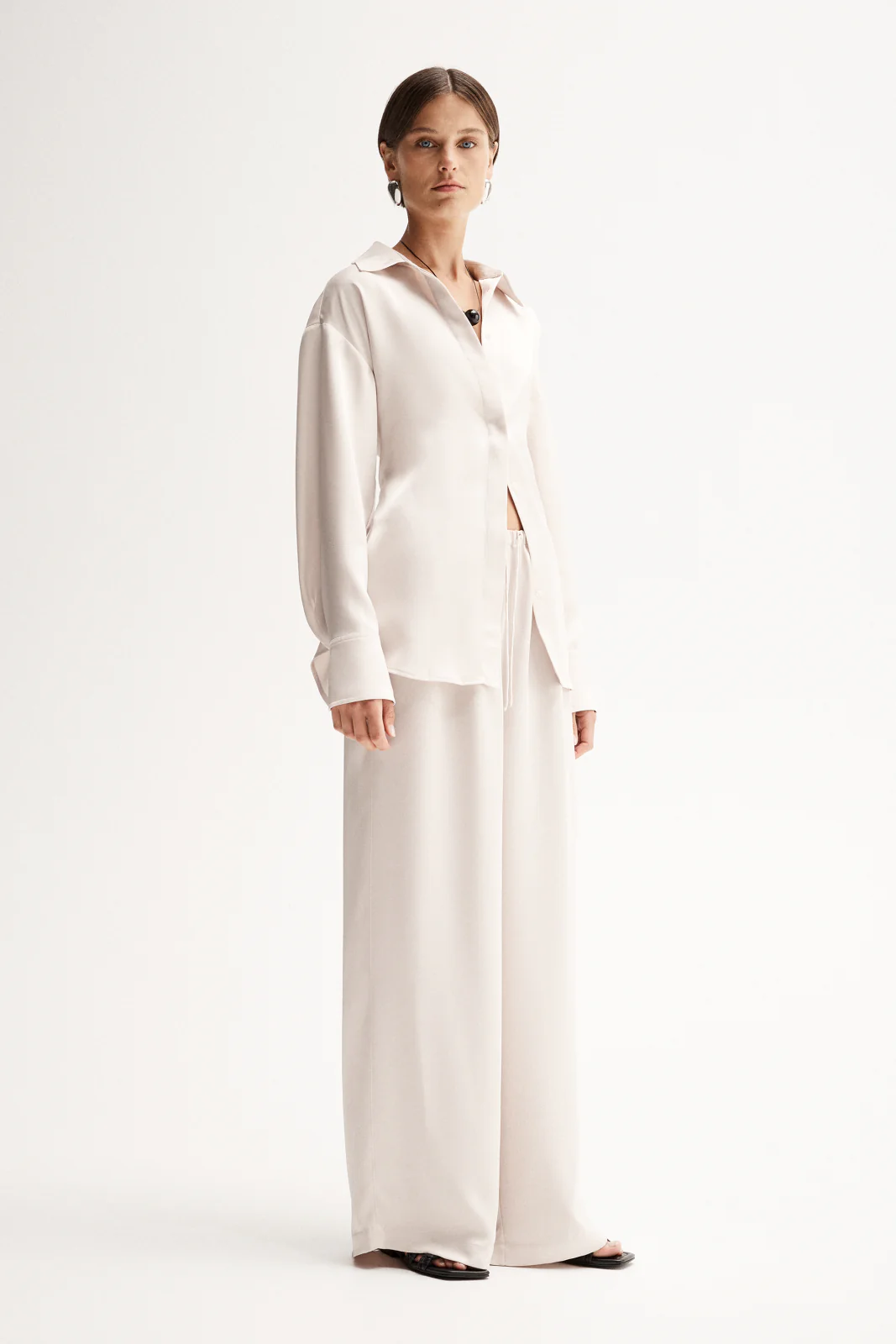 Ella Shirt Ivory - Image 4