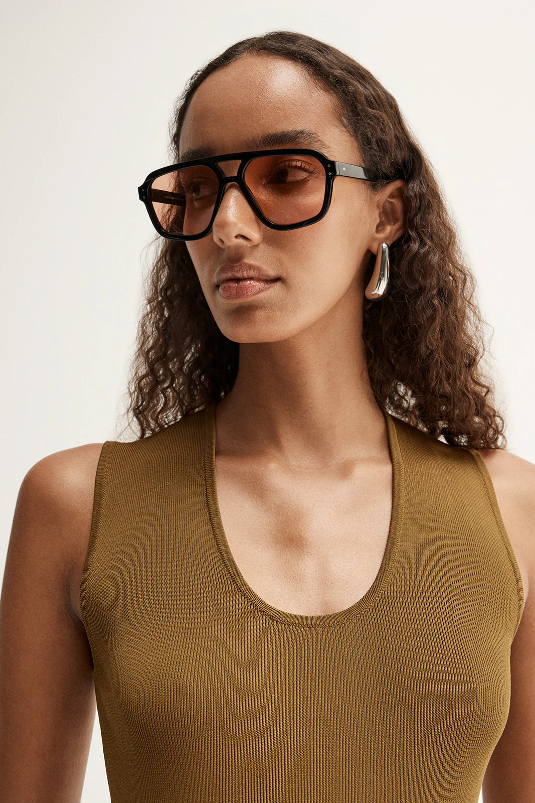 Hayes Knit Top Moss - Image 3