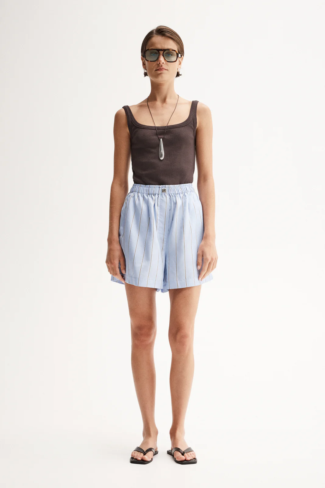 Henry Stripe Short Blue Stripe - Image 4
