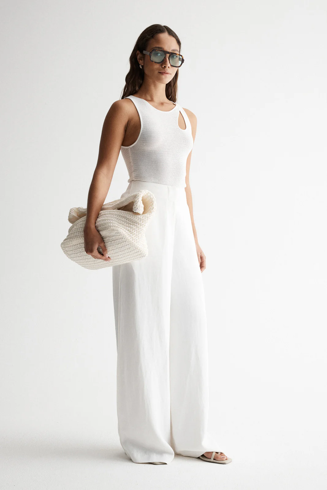 Ivy Knit Top White - Image 3