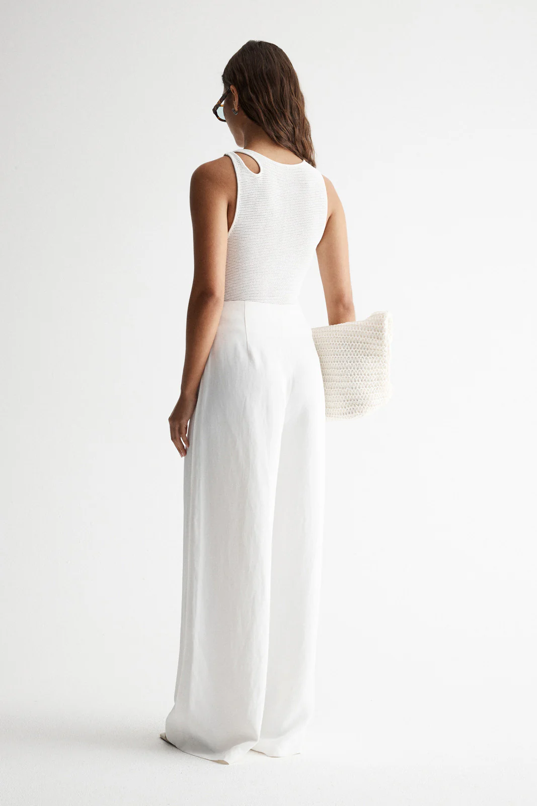 Ivy Knit Top White - Image 4