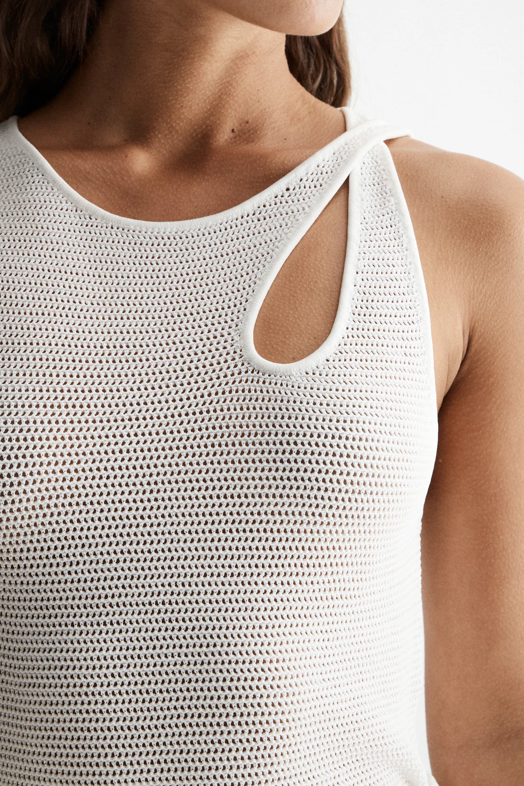 Ivy Knit Top White - Image 5