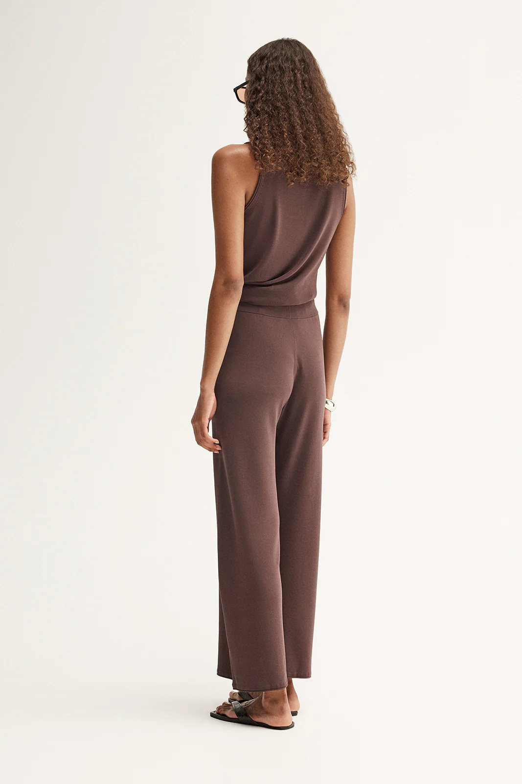 Jovie Knit Pant Mocha - Image 4