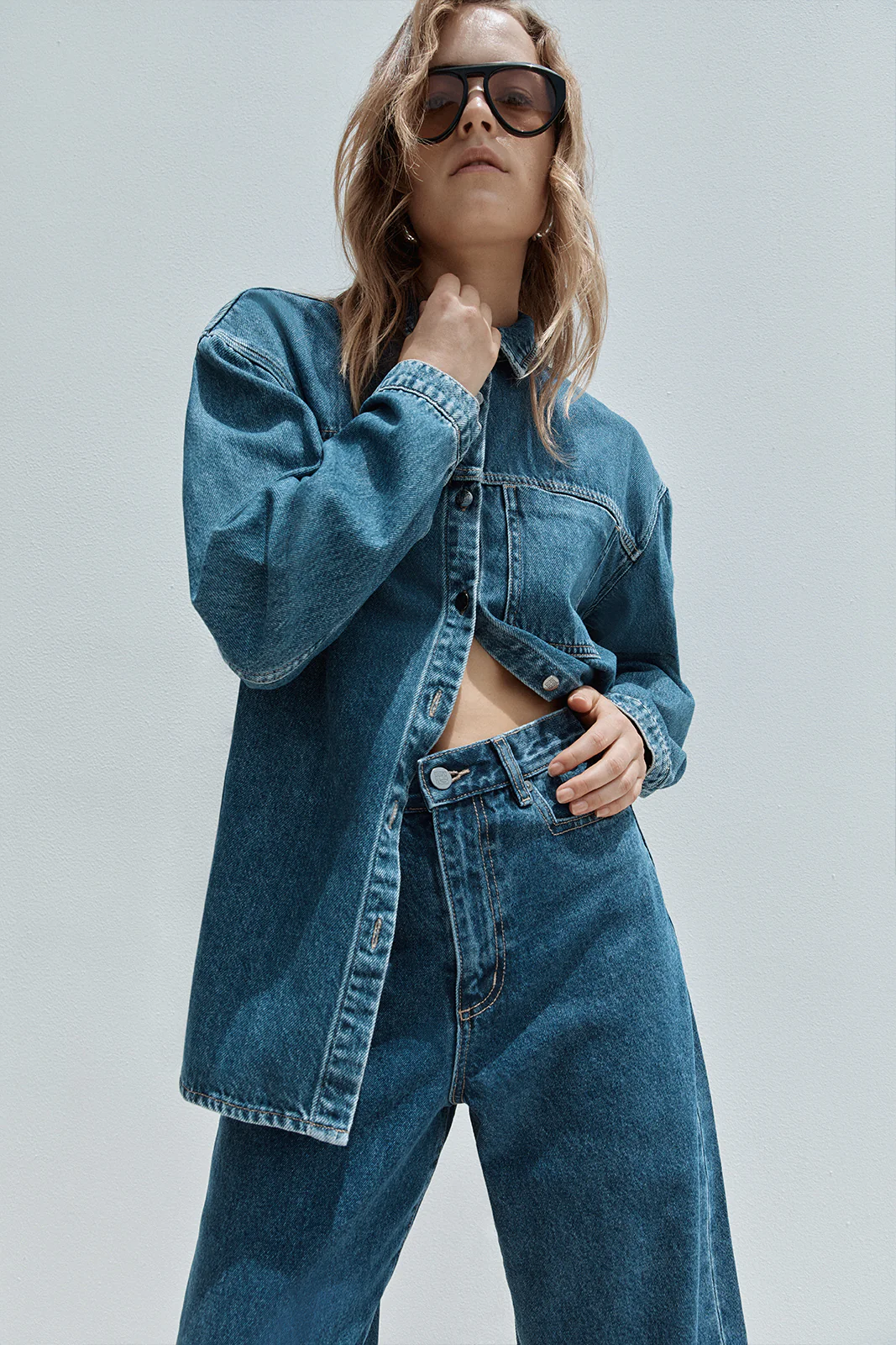 Kennedy Denim Shirt Dark Indigo - Image 6