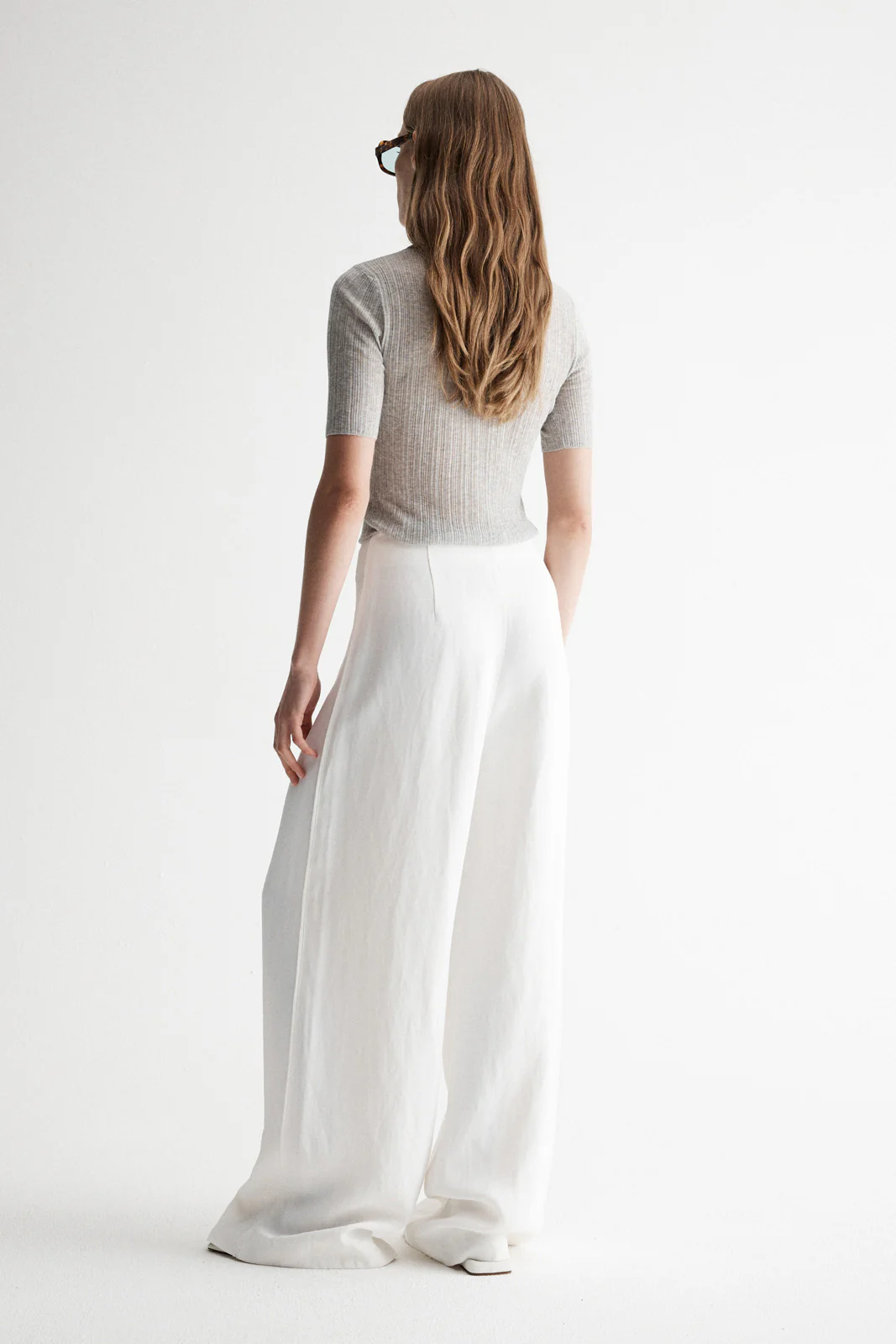 Kona Knit Top Light Grey - Image 5