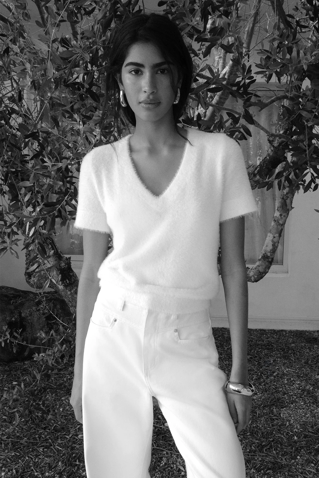 Landon Knit Top White - Image 2