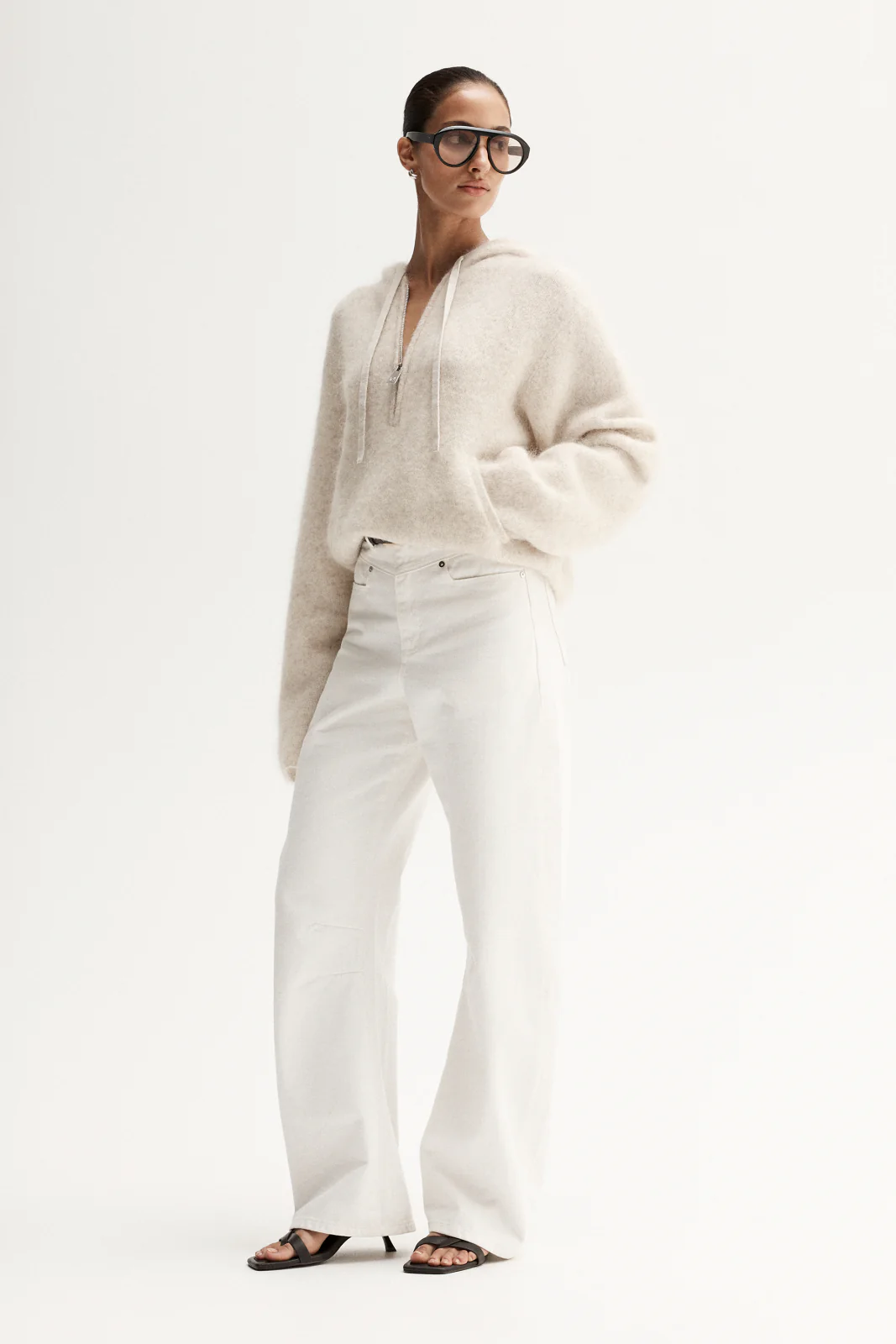 Madden Knit Jumper Oatmarle - Image 5