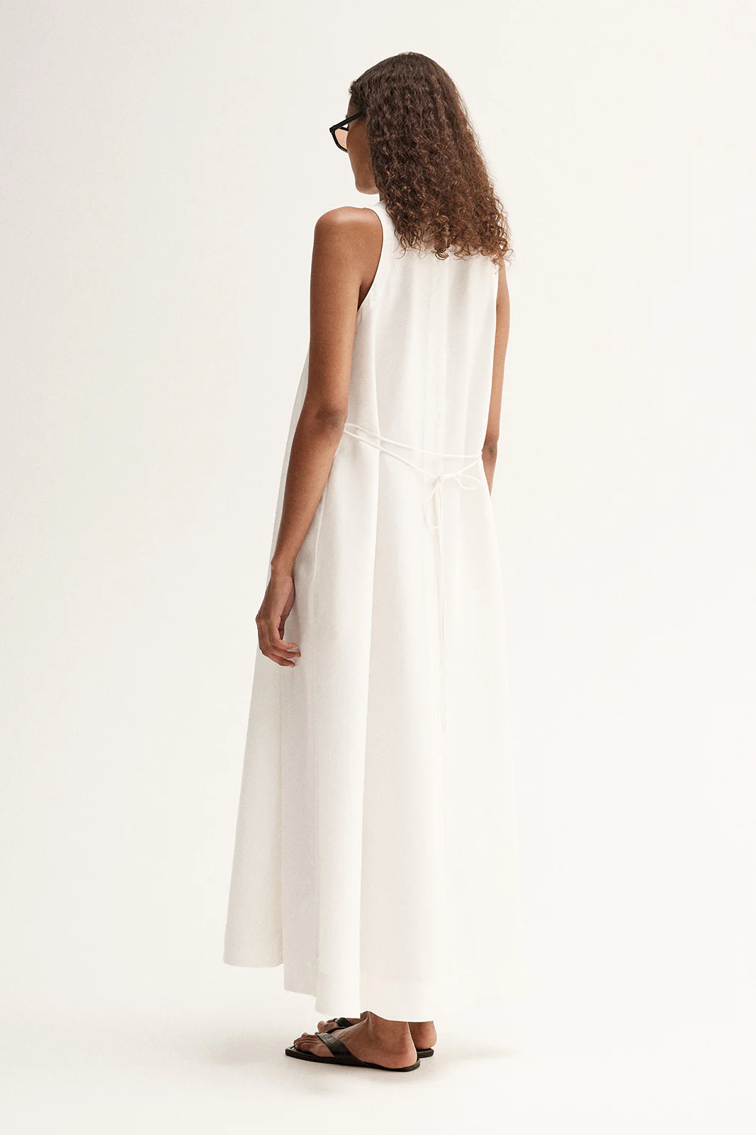 Mallory Maxi Dress White - Image 4