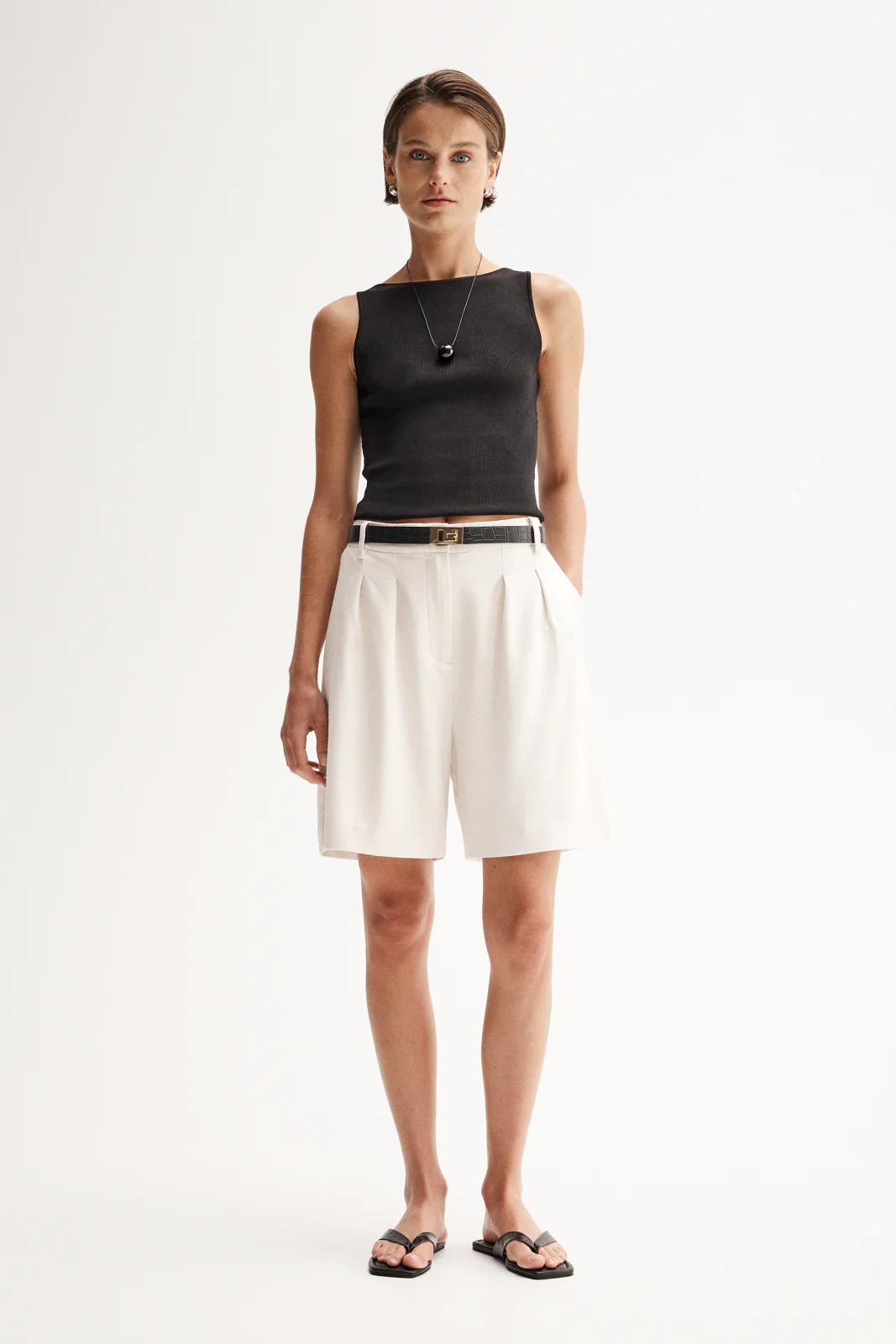 Manon Short Ecru