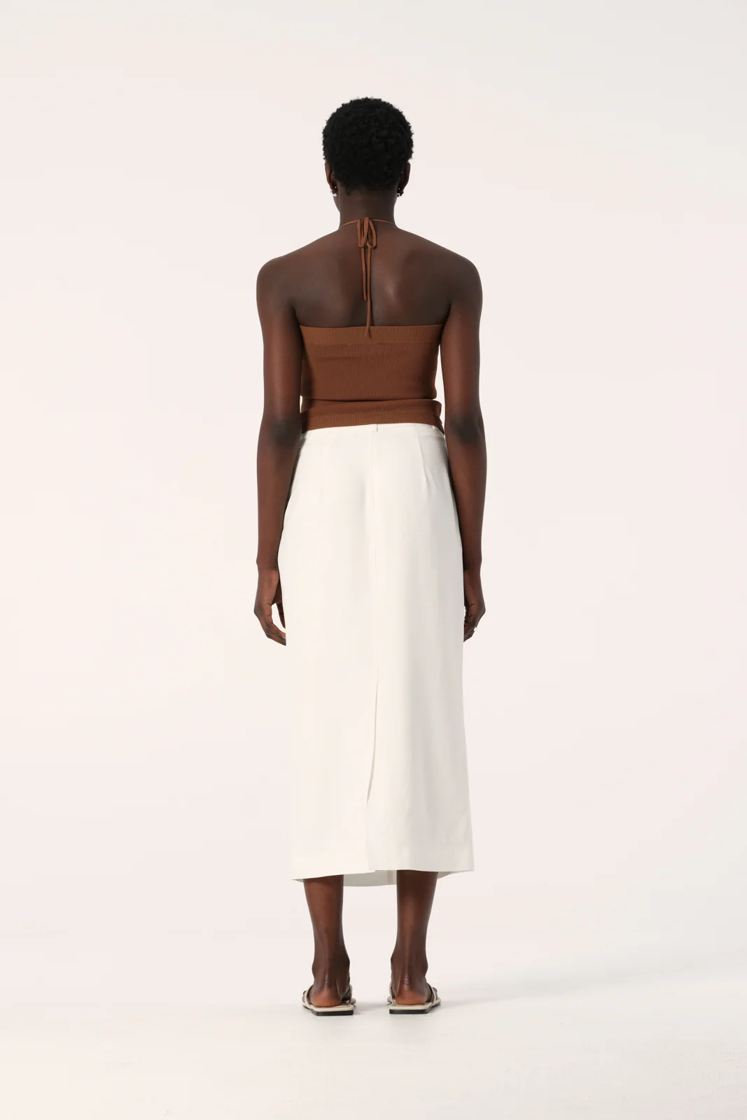 Mariolu Knit Top Camel - Image 5