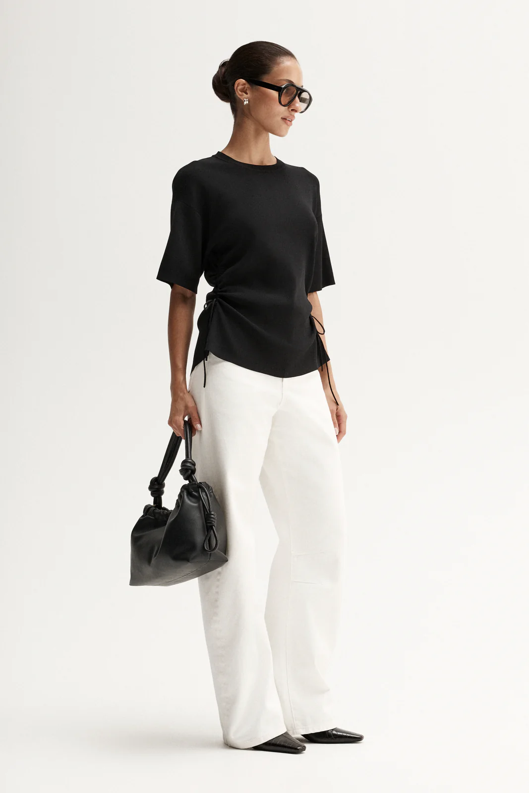 Marley Knit Top Black - Image 3