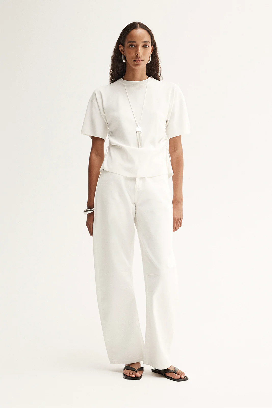 Marley Knit Top White