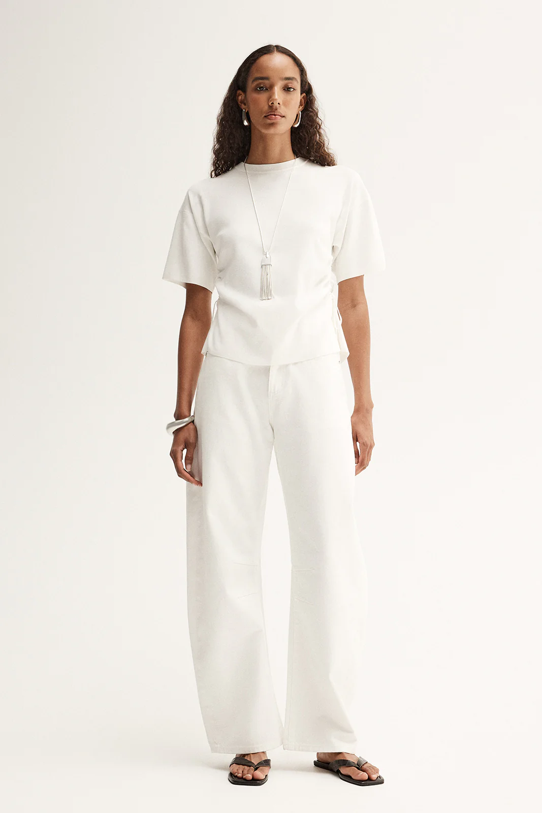 Marley Knit Top White - Image 3