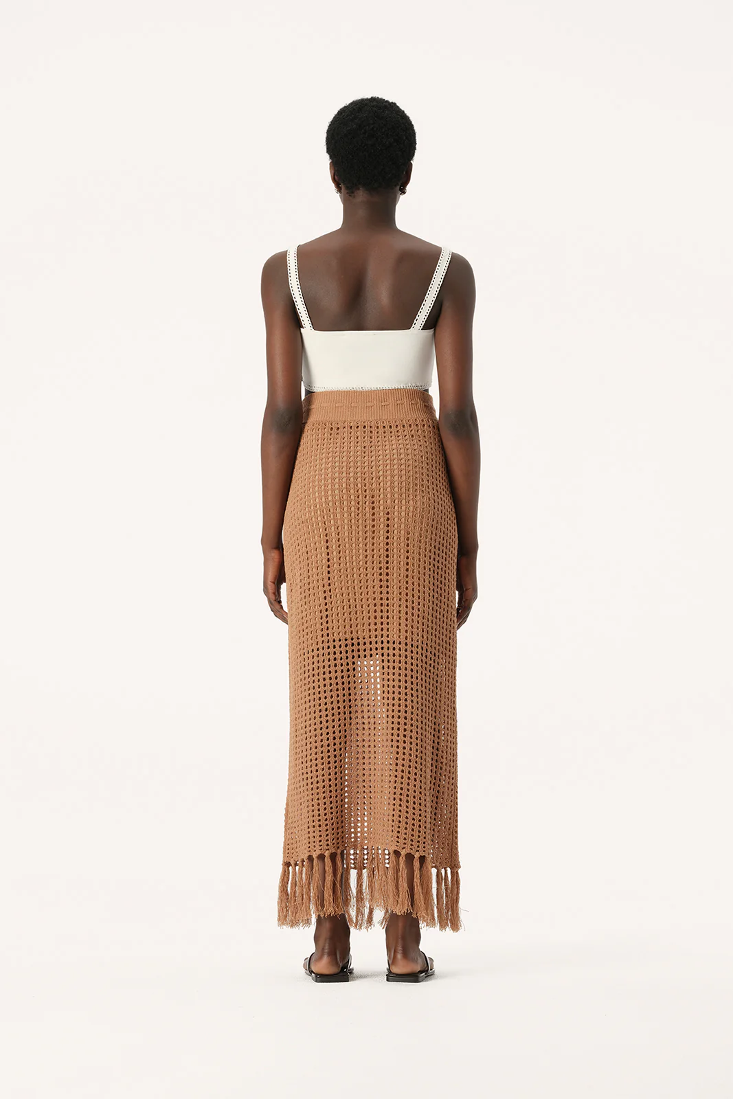 Martinez Knit Skirt Camel - Image 5