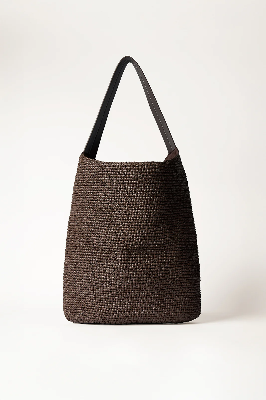 Maya Oversized Beach Bag Chocolate - Image 4