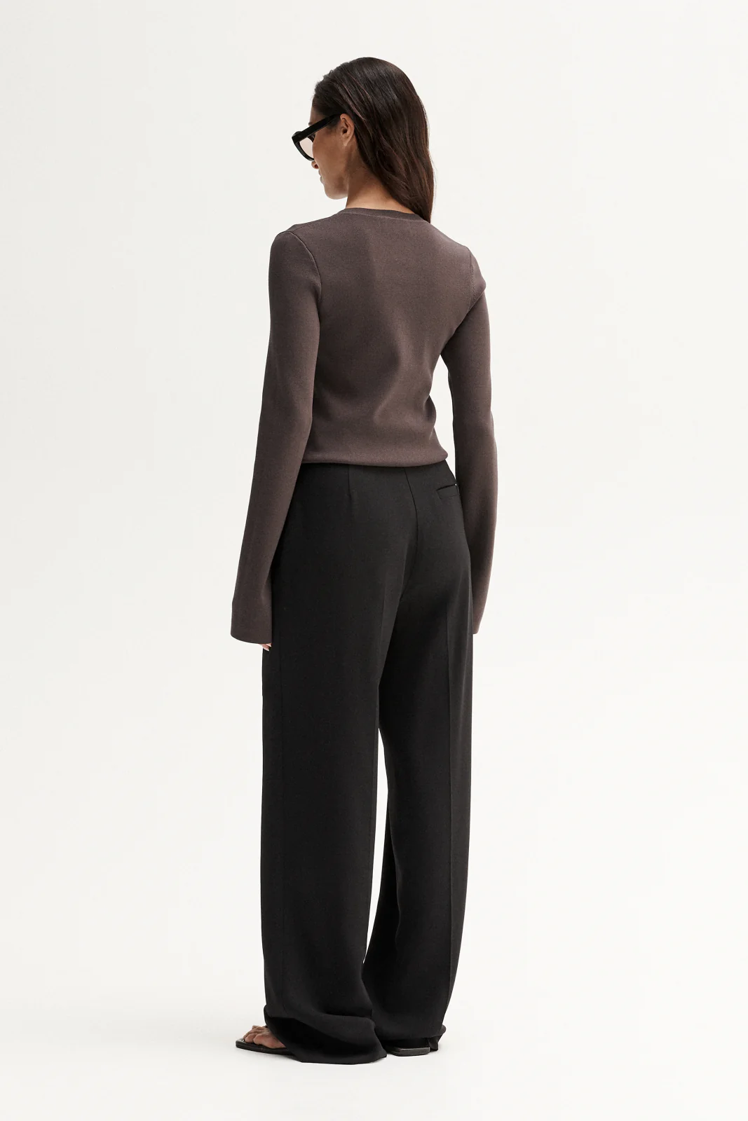 Mazie Knit Top Chocolate - Image 5