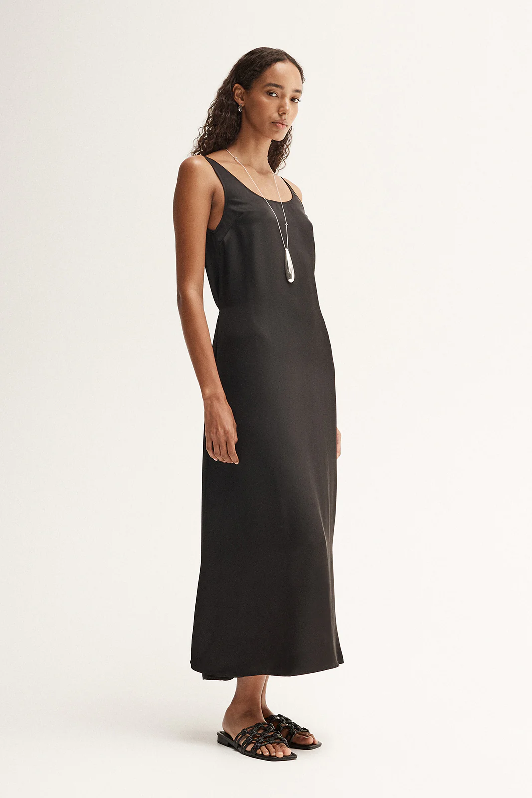 Mina Maxi Dress Black - Image 4