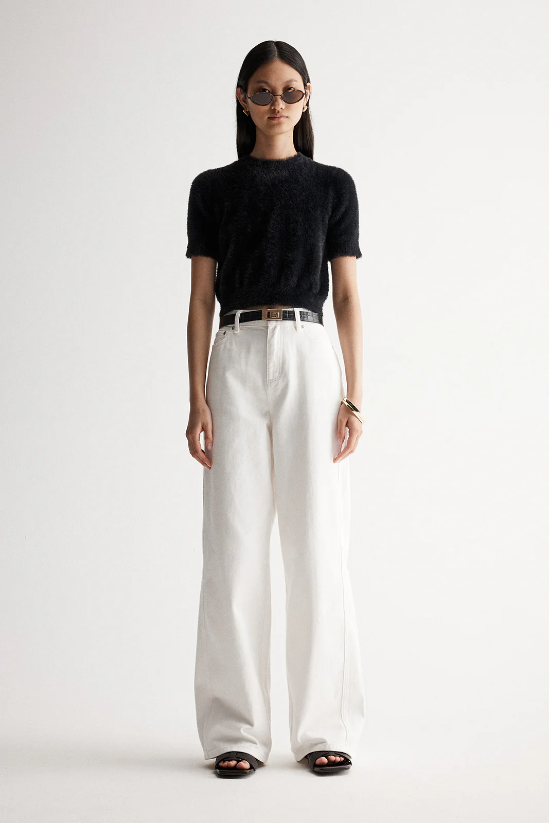 Mochi Knit Tee Black - Image 3