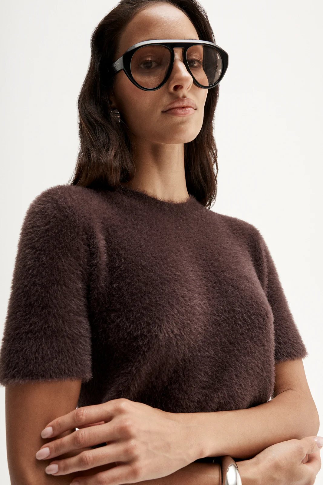 Mochi Knit Tee Shiraz - Image 2