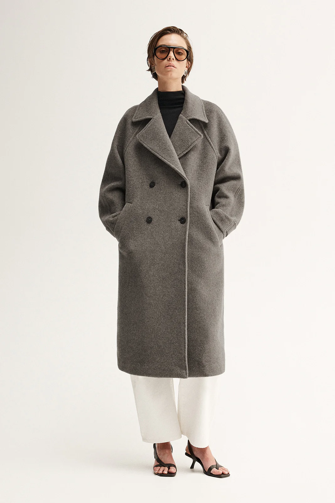 Montana Coat Warm Grey - Image 3