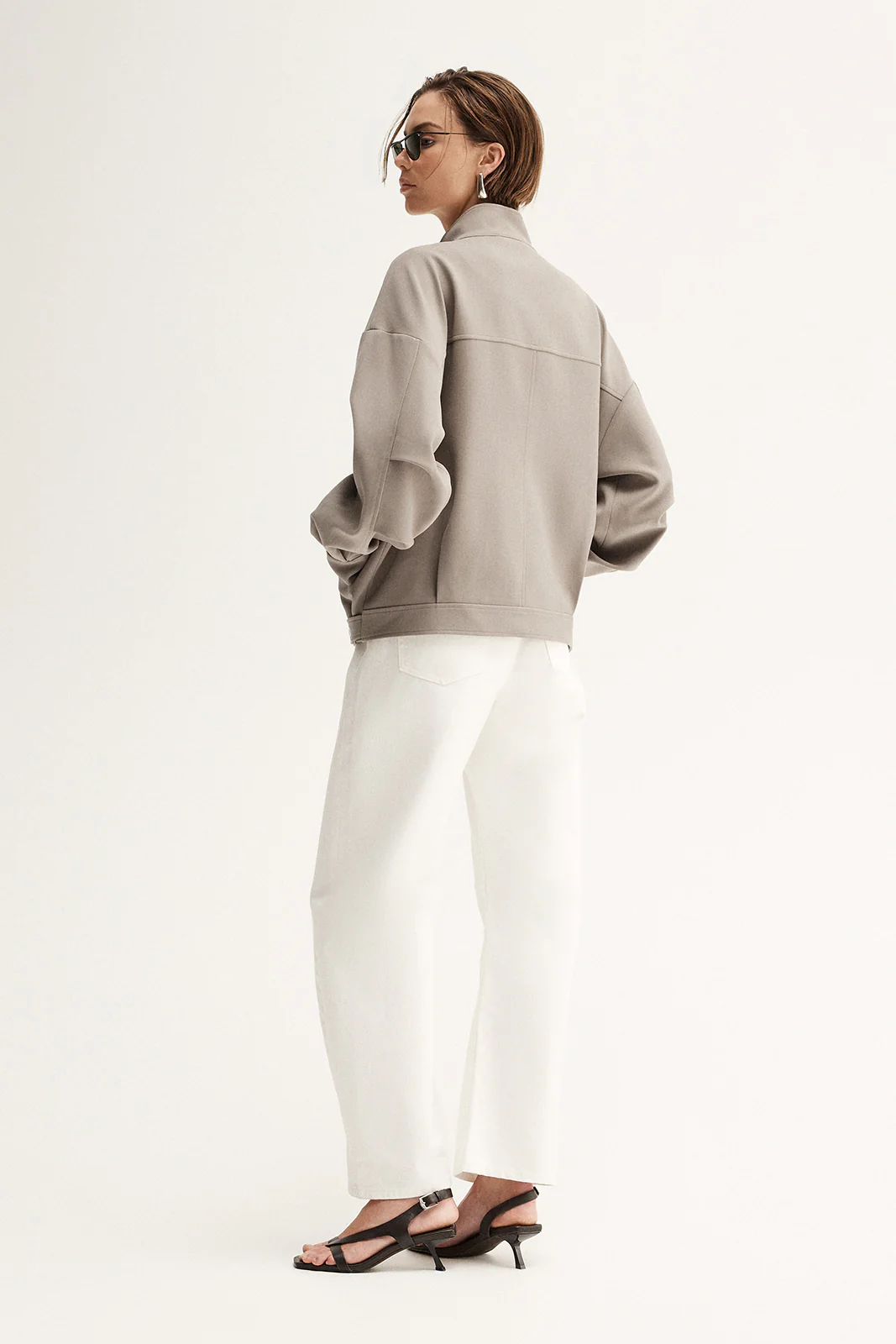 Noah Jacket Taupe - Image 5