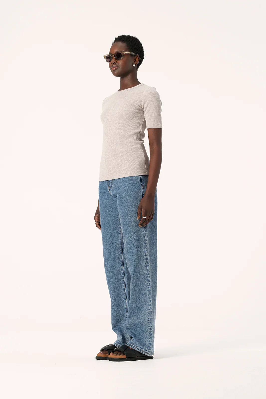 Nola Short Sleeve Top Marble - Image 4