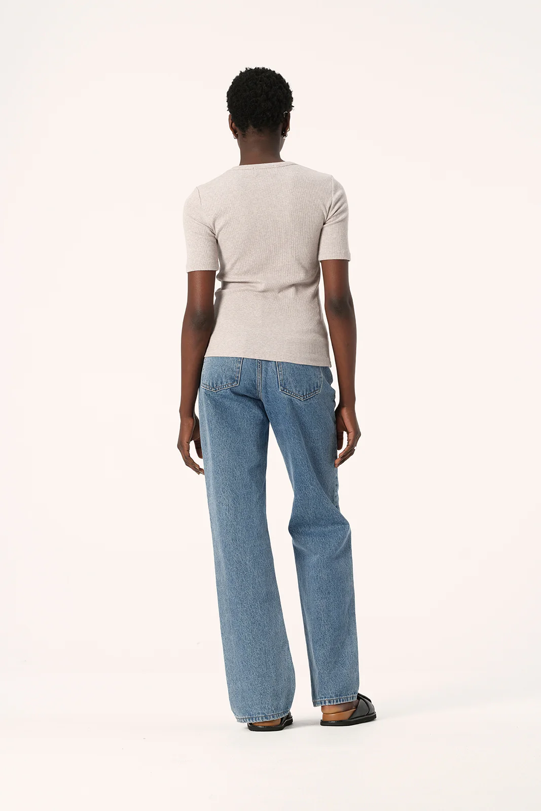 Nola Short Sleeve Top Marble - Image 5