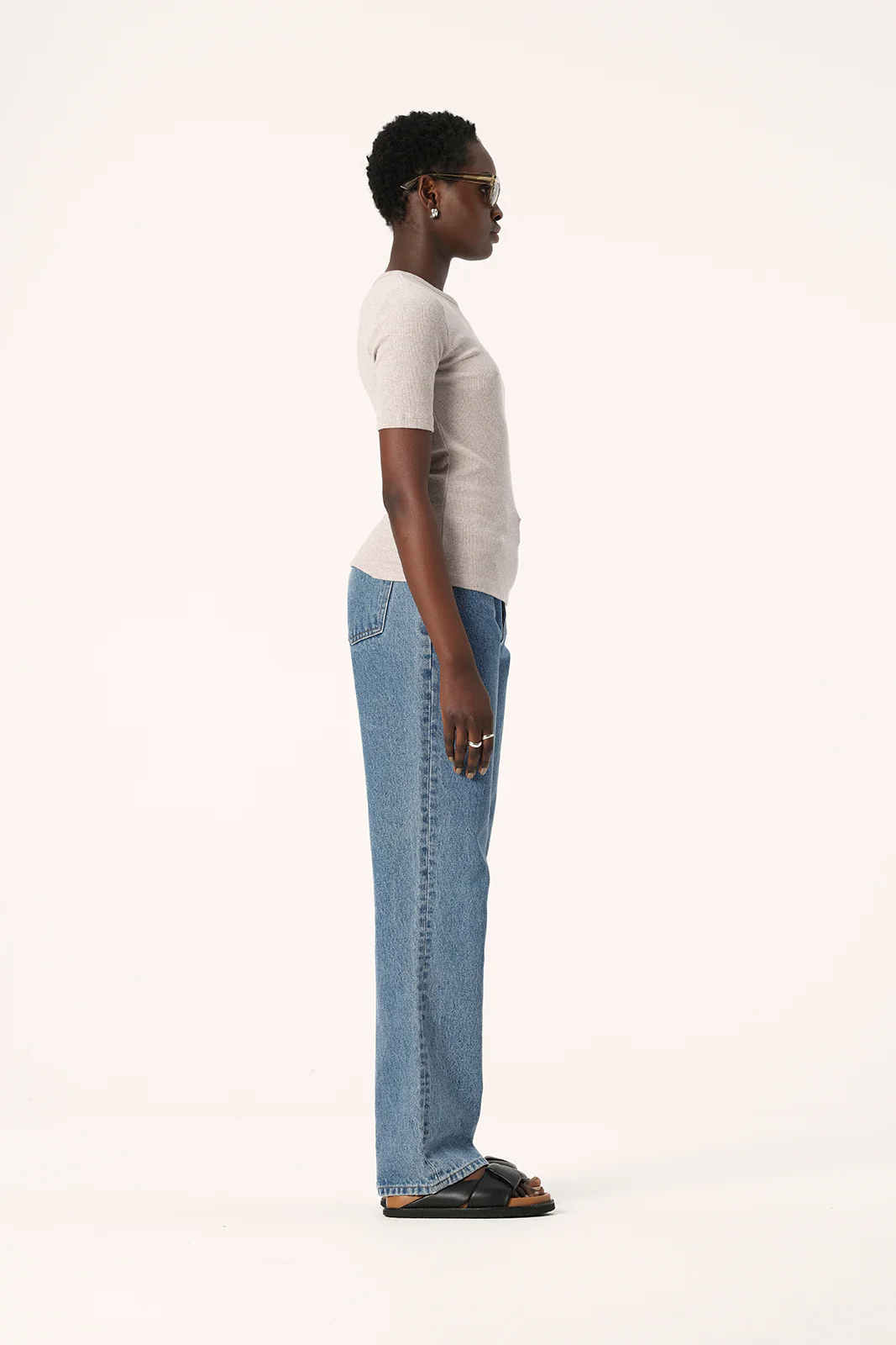 Nola Short Sleeve Top Marble - Image 6