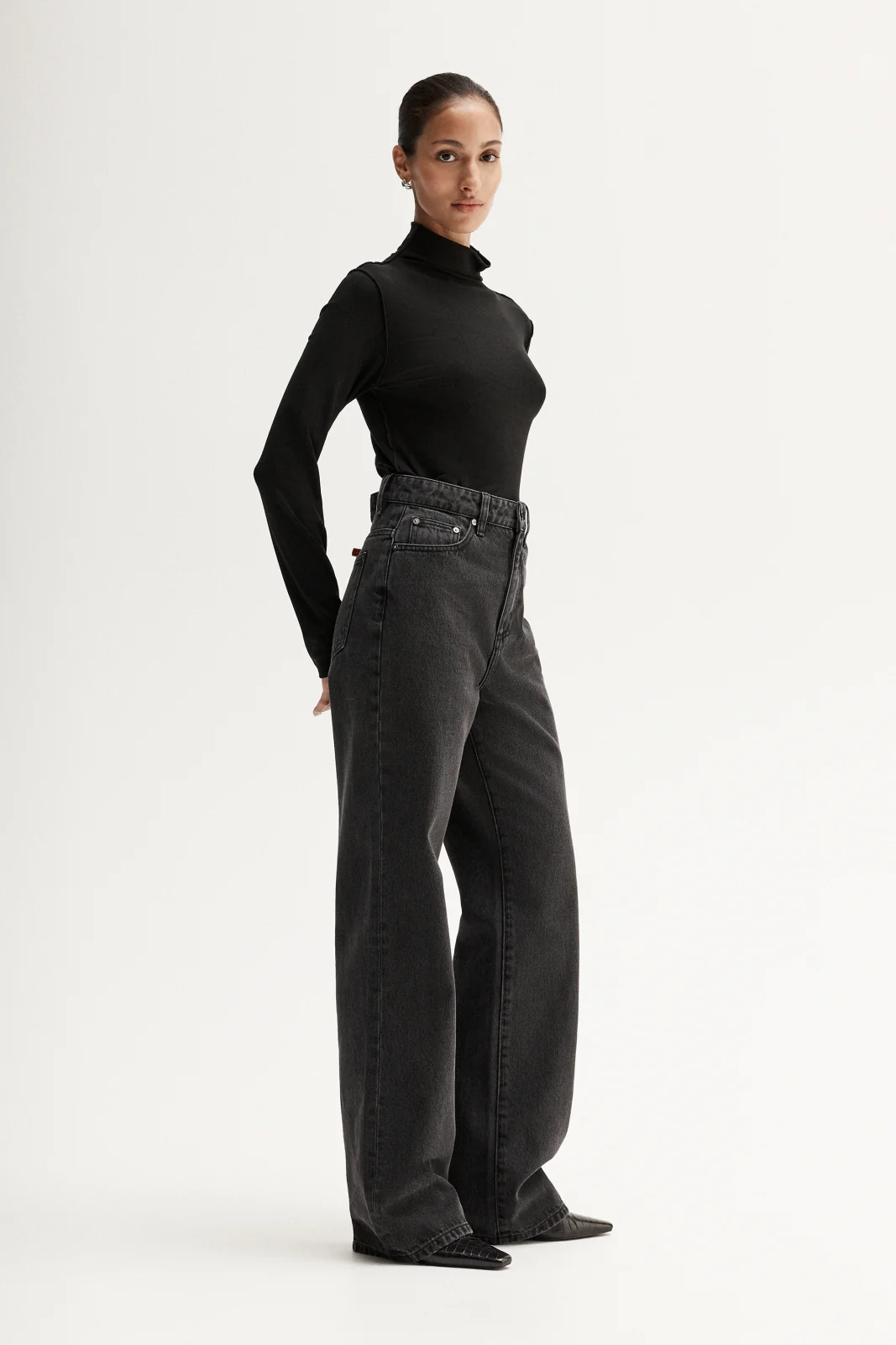 Odin Jean Washed Black - Image 5