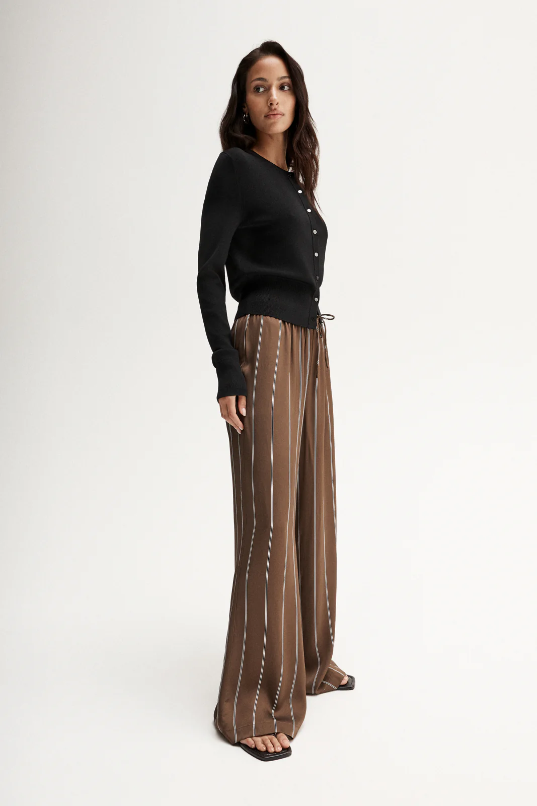 Petra Stripe Pant Tan Stripe - Image 3